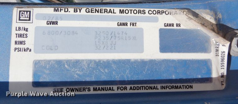 image for item DR1226 1985 Chevrolet Suburban  SUV