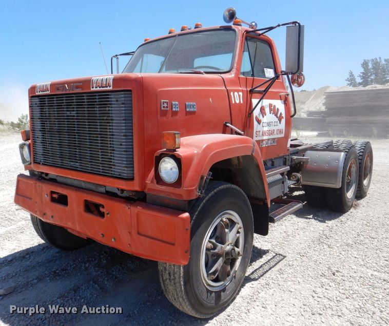 image for item DS8063 1980 GMC Brigadier  truck cab and chassis