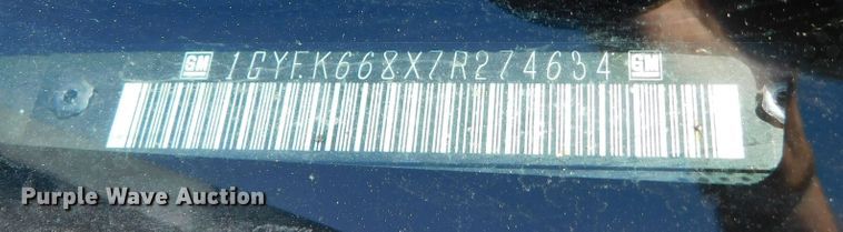 image for item GP9567 2007 Cadillac Escalade ESV  SUV