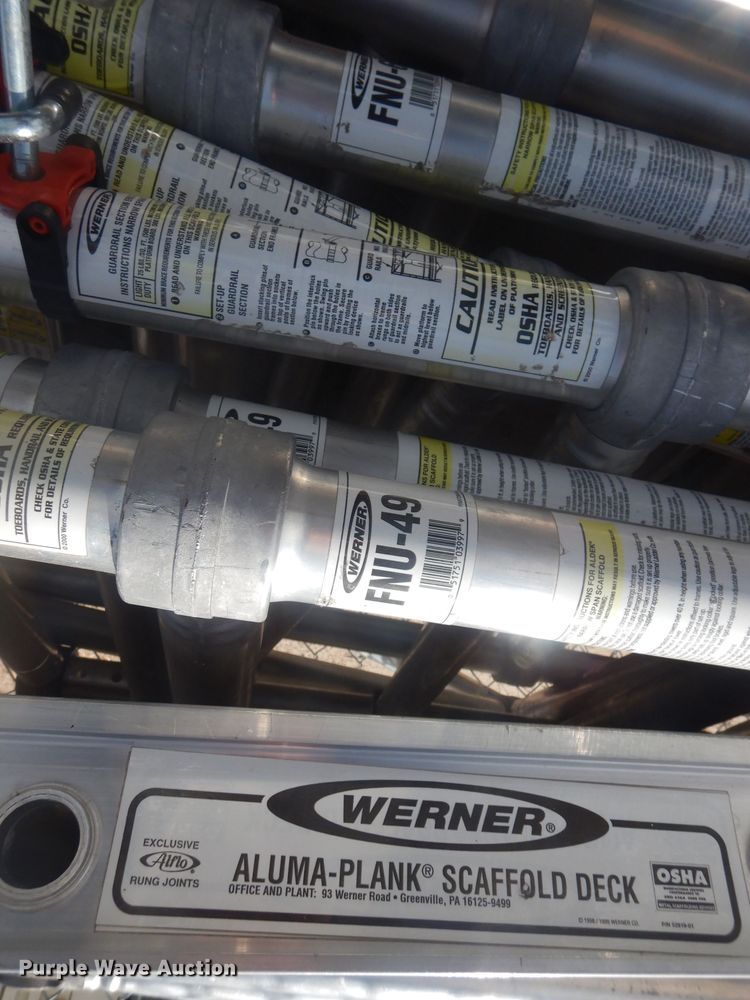 image for item HU9422 Werner Aluma Plank  scaffold deck