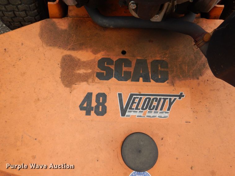 image for item IM9968 2009 Scag SWZ48V -17KAI  lawn mower