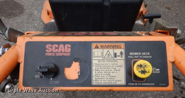 image for item IM9968 2009 Scag SWZ48V -17KAI  lawn mower
