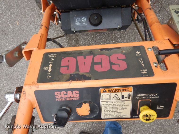 image for item IM9968 2009 Scag SWZ48V -17KAI  lawn mower