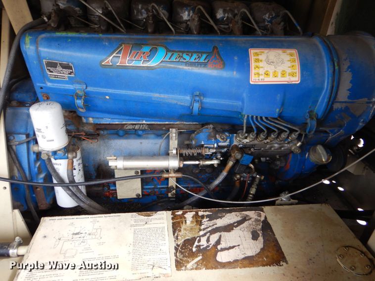 image for item JA9200 1995 Ingersoll Rand P375WD  air compressor