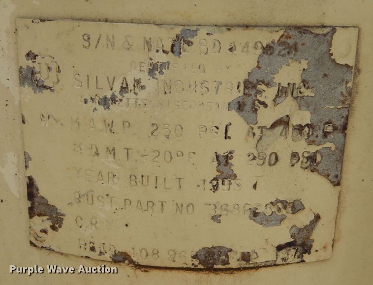 image for item JA9200 1995 Ingersoll Rand P375WD  air compressor