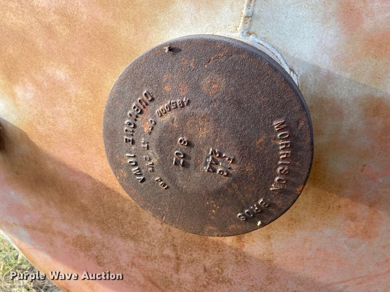 image for item JA9261 Hall Tank Co.  fuel tank