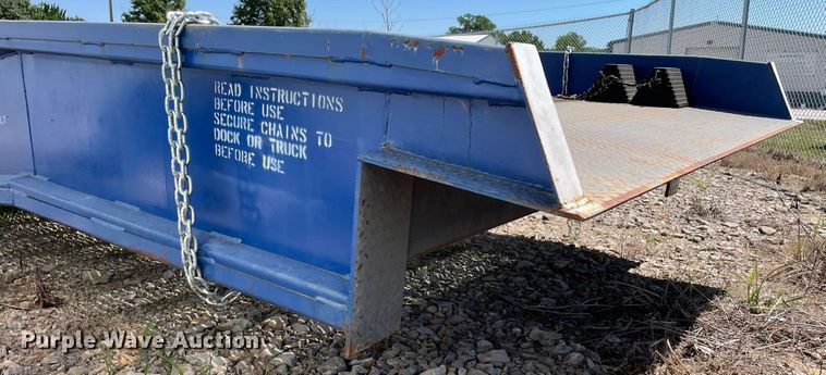 image for item JC9890 Bluff Manufacturing 20SYS8436L  loading dock ramp