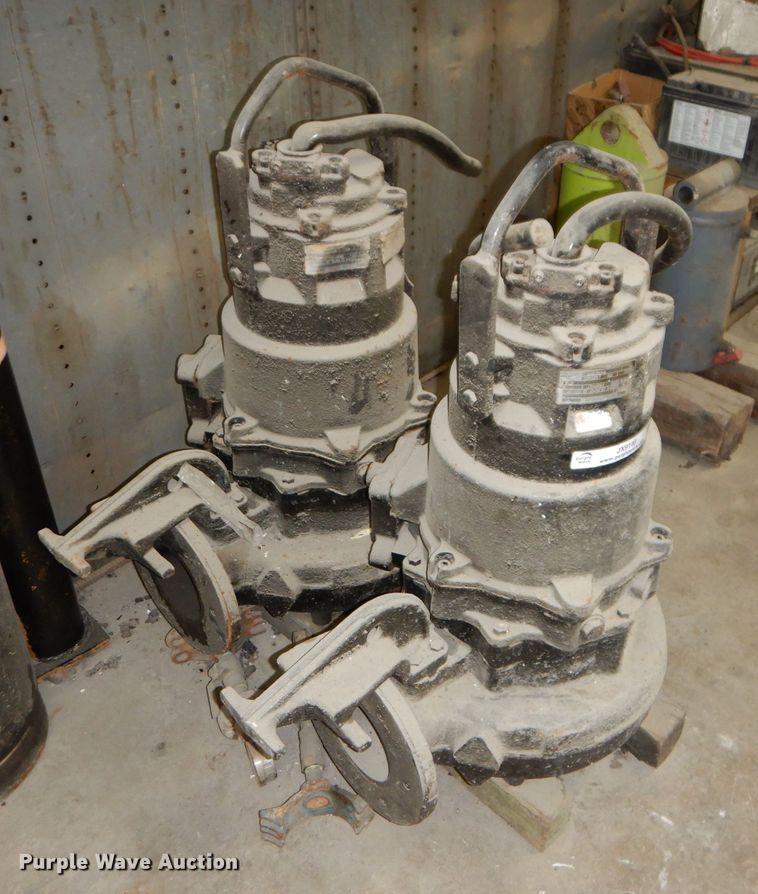 image for item JX9149 (2) ITT Flygt FLS trash pumps