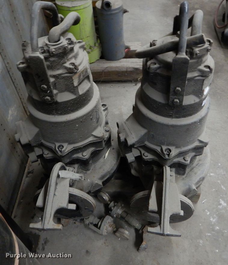image for item JX9149 (2) ITT Flygt FLS trash pumps