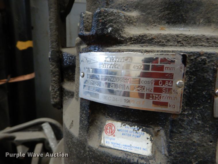 image for item JX9149 (2) ITT Flygt FLS trash pumps