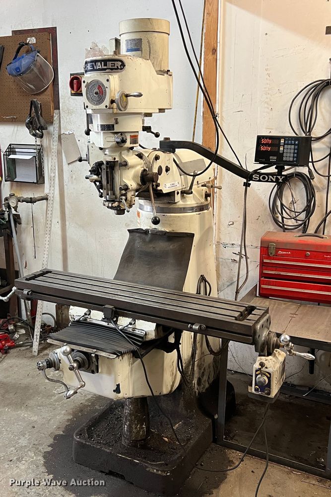 image for item KC9834 Chevalier FM-3VS  milling machine