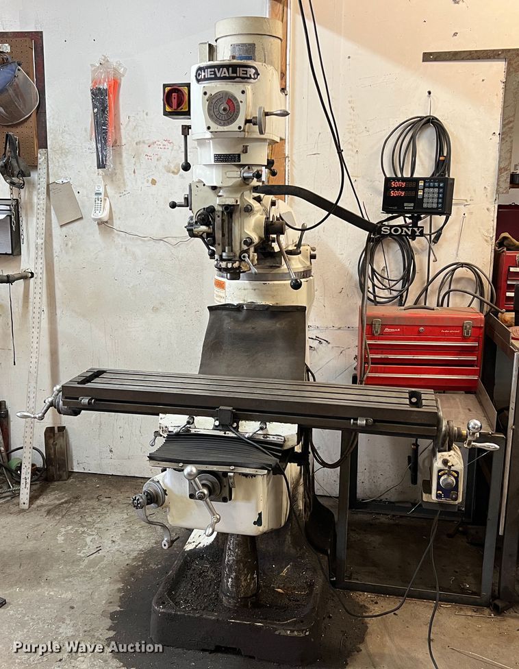 image for item KC9834 Chevalier FM-3VS  milling machine