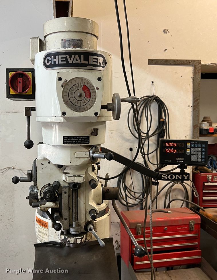 image for item KC9834 Chevalier FM-3VS  milling machine