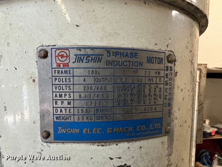 image for item KC9834 Chevalier FM-3VS  milling machine