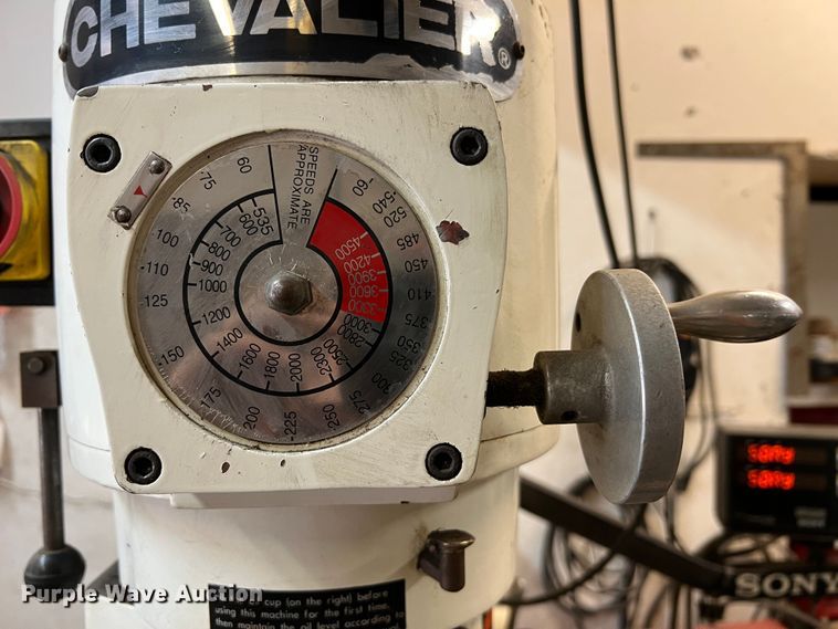 image for item KC9834 Chevalier FM-3VS  milling machine