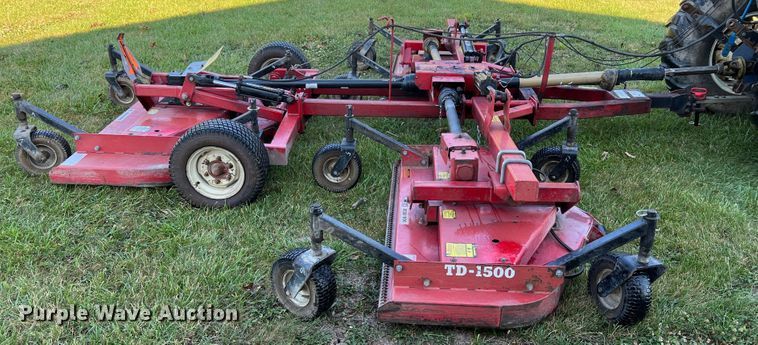 image for item KC9845 Bush Hog TD1500  batwing finish mower