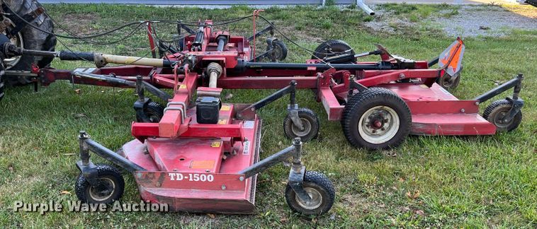 image for item KC9845 Bush Hog TD1500  batwing finish mower