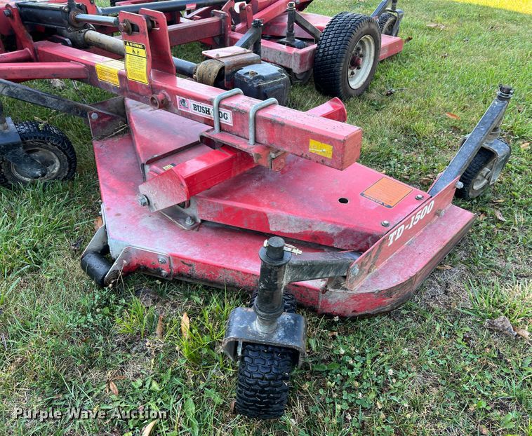 image for item KC9845 Bush Hog TD1500  batwing finish mower