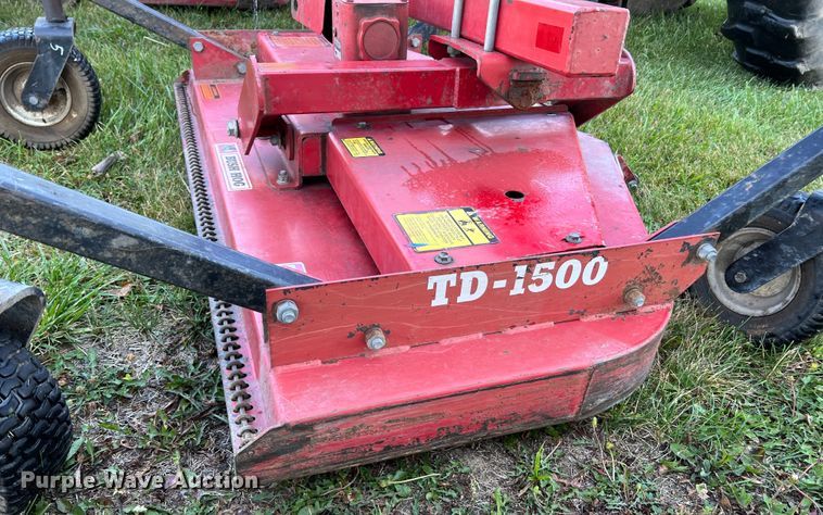 image for item KC9845 Bush Hog TD1500  batwing finish mower