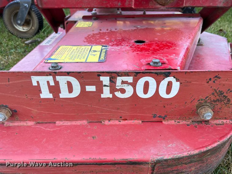 image for item KC9845 Bush Hog TD1500  batwing finish mower