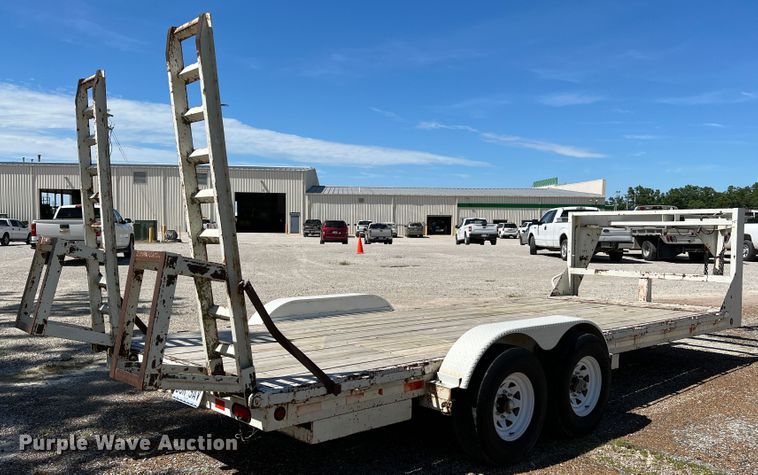 image for item KC9866 1994 Maxwell  equipment trailer