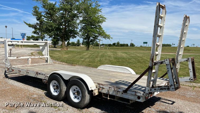 image for item KC9866 1994 Maxwell  equipment trailer