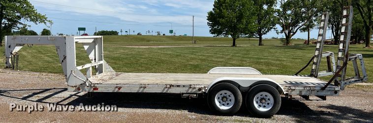 image for item KC9866 1994 Maxwell  equipment trailer