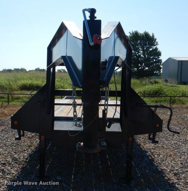 image for item KJ9858 2012 Big Tex 22GN-20BK+5  equipment trailer