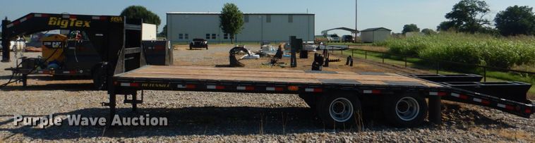 image for item KJ9858 2012 Big Tex 22GN-20BK+5  equipment trailer