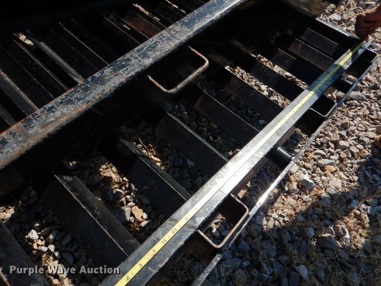 image for item KJ9858 2012 Big Tex 22GN-20BK+5  equipment trailer