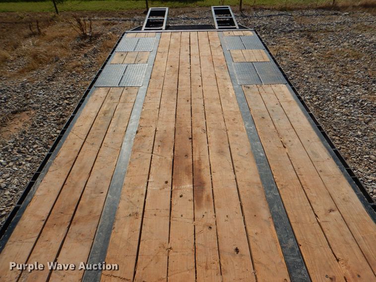 image for item KJ9858 2012 Big Tex 22GN-20BK+5  equipment trailer