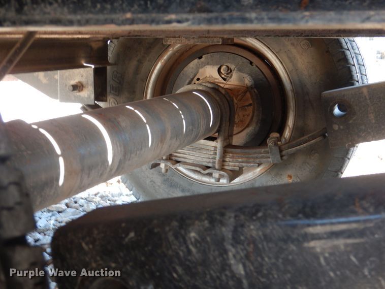 image for item KJ9858 2012 Big Tex 22GN-20BK+5  equipment trailer