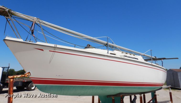 image for item KR9262 1984 CAL 24  sailboat