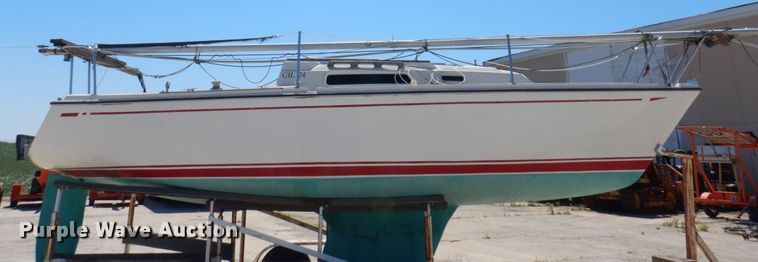 image for item KR9262 1984 CAL 24  sailboat