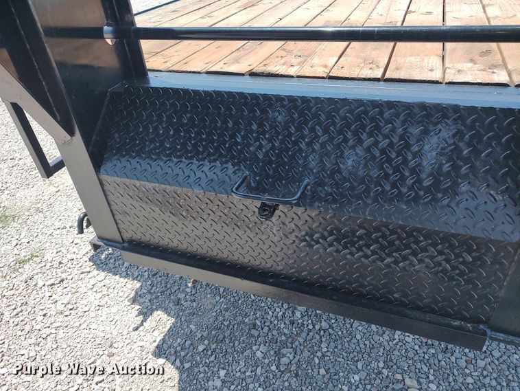 image for item LU9082 2019 Big Bubba's  equipment trailer