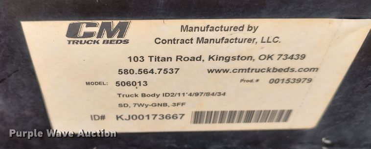image for item LU9098 CM 506013  flatbed