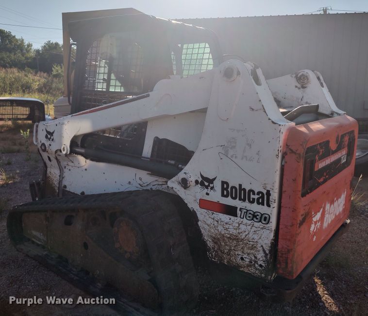 image for item LU9132 2014 Bobcat T630  tracked skid steer loader