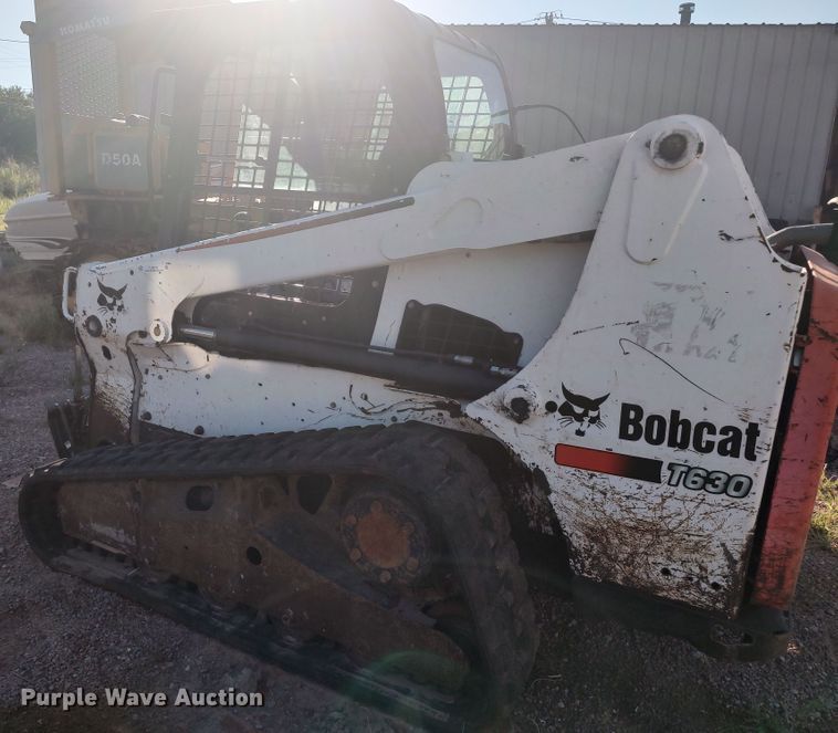 image for item LU9132 2014 Bobcat T630  tracked skid steer loader