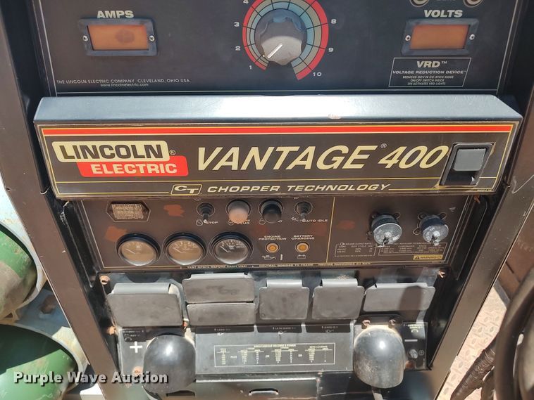 image for item LU9156 Lincoln Electric Vantage 400  welder