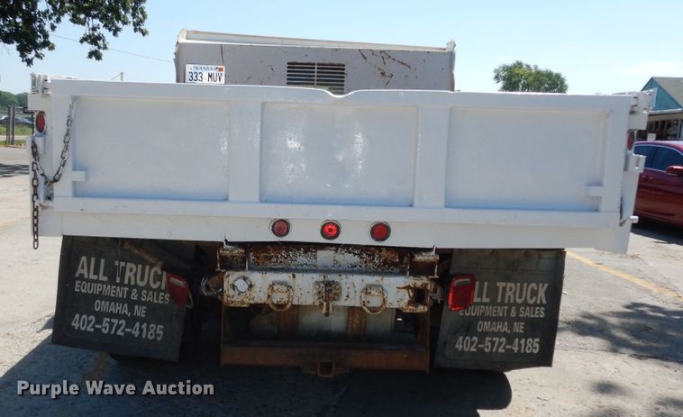 image for item MD9242 1999 Ford F450 Super Duty  dump flatbed truck