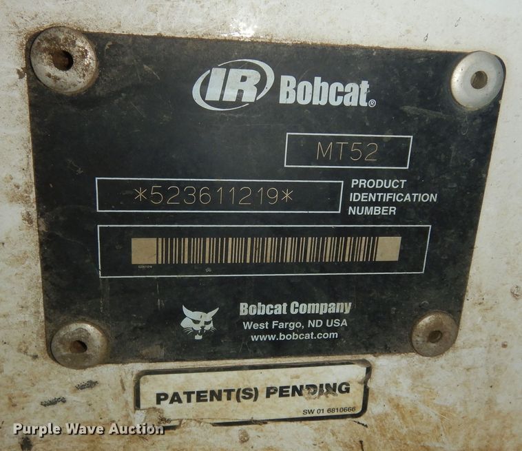 image for item MD9243 Bobcat MT52  compact utility loader