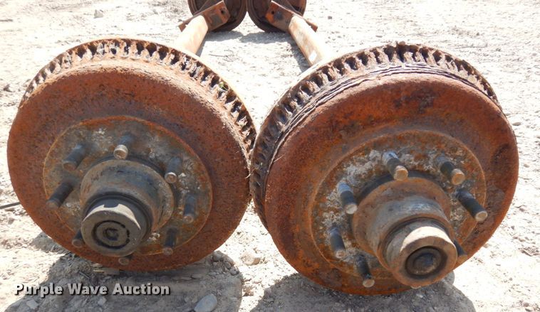 image for item MF9657 (2) trailer axles