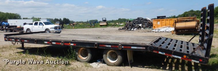 image for item MF9658 2003 Felling T40  equipment trailer