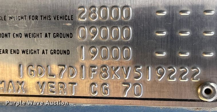 image for item MJ9616 1989 GMC C6000  bucket truck