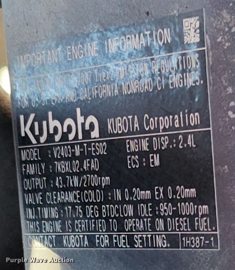 image for item MK9021 Kubota L5740 HST  MFWD tractor