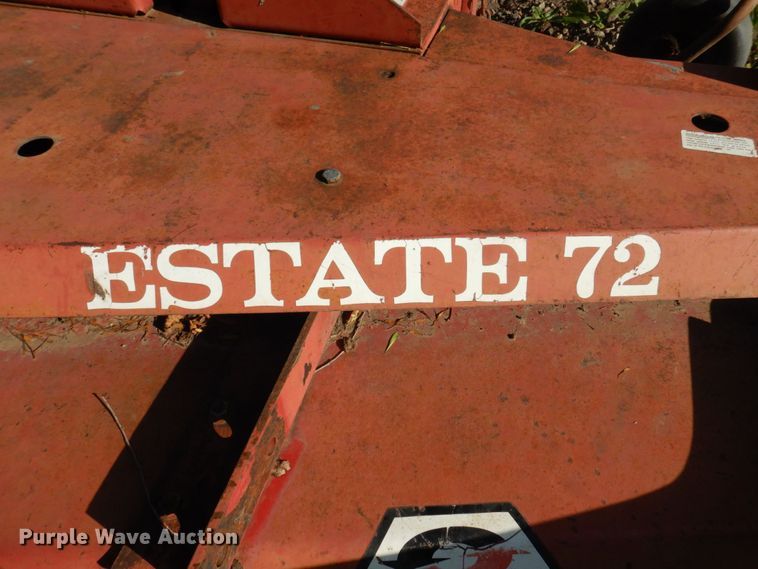 image for item MU9632 BMB Estate 72  finish mower