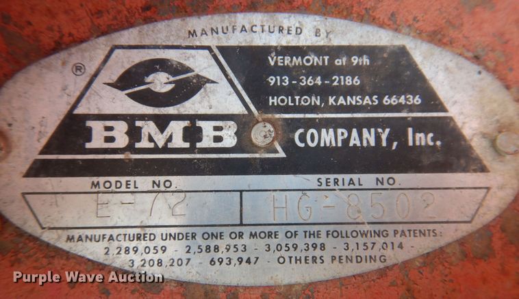 image for item MU9632 BMB Estate 72  finish mower