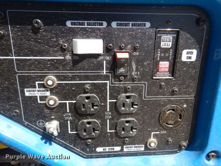 image for item MU9661 Tsurumi TPG4-6000HDX  generator