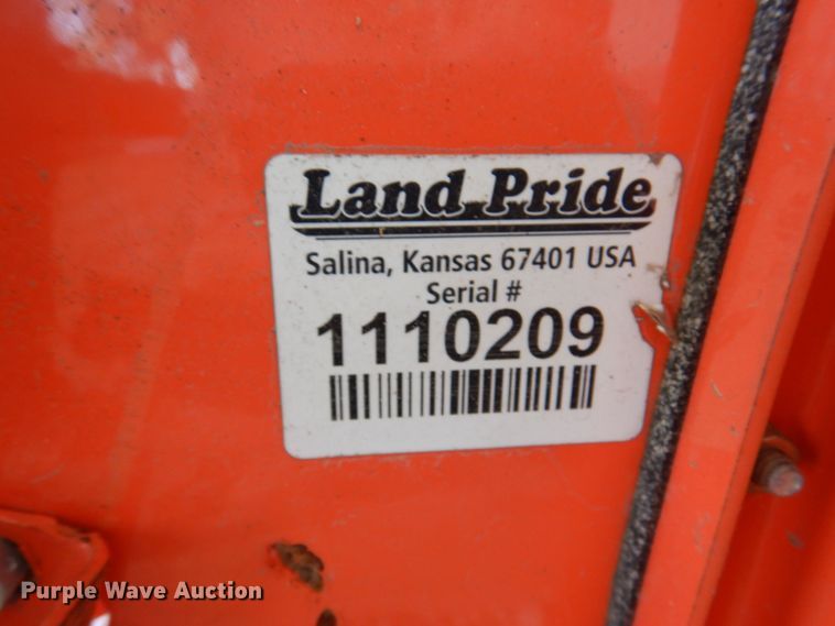 image for item MU9664 Land Pride RTR1250  rototiller