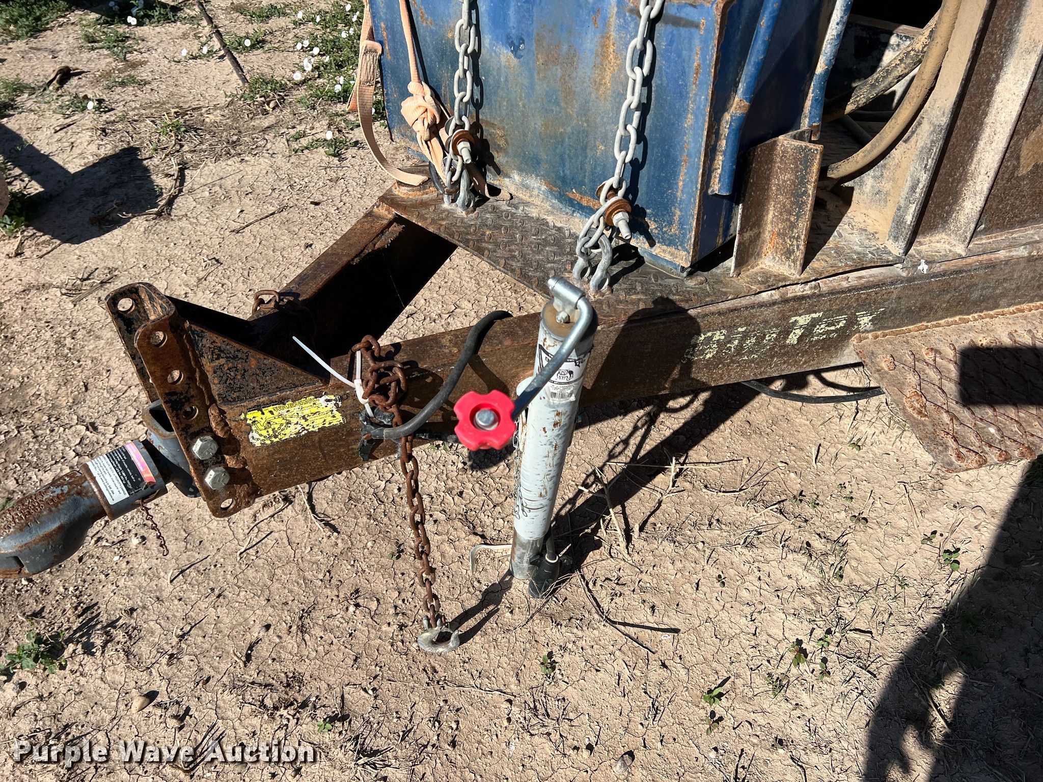 Shop built dump trailer in Guymon, OK Item DN8764 for sale Purple Wave